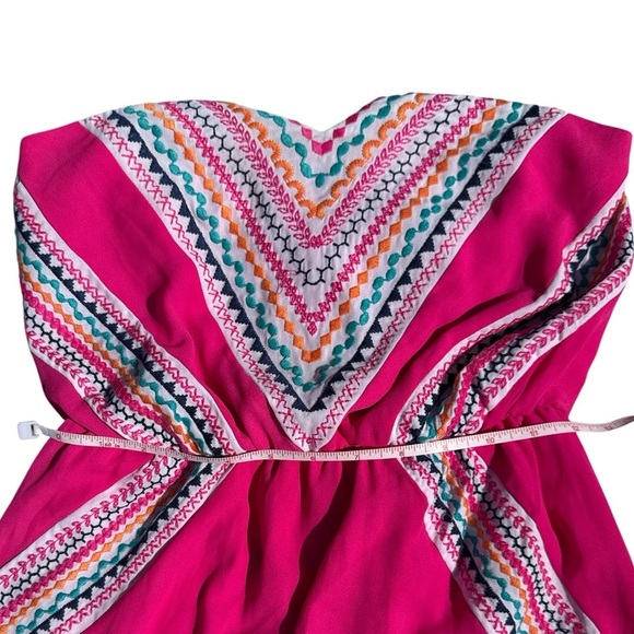 My Michelle Pink Strapless Women Dress Size Small - Picture 7 of 11